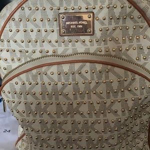 Micheal kors back pack with studs